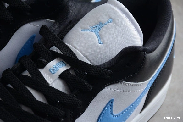 Cheap EP Black White (W)  DC0774-041 1 Low Jordan Blue University DC0774-041 0329